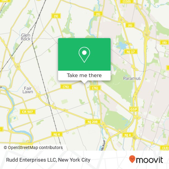 Mapa de Rudd Enterprises LLC