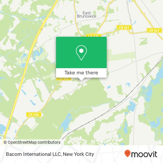 Bacom International LLC map