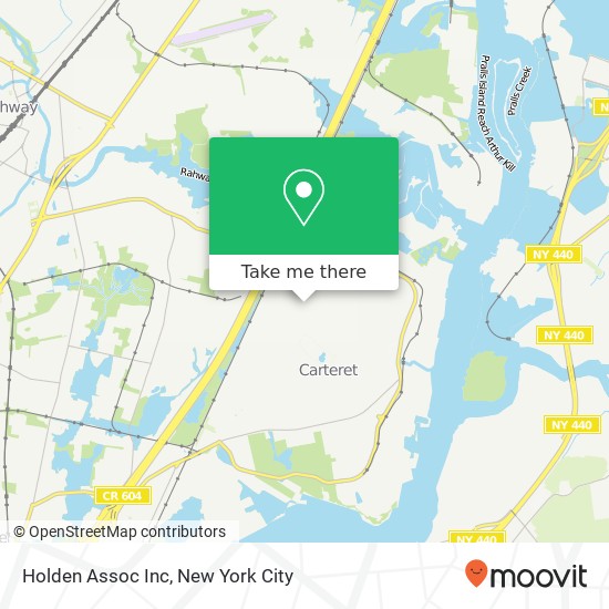 Holden Assoc Inc map