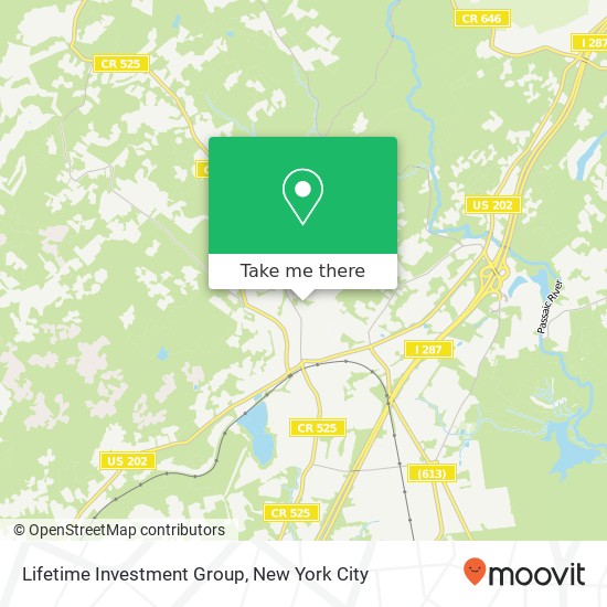 Mapa de Lifetime Investment Group