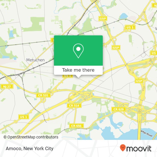 Amoco map