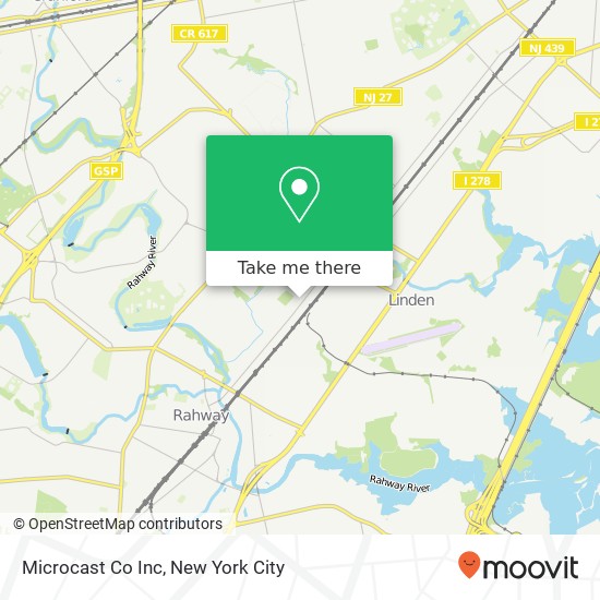 Microcast Co Inc map