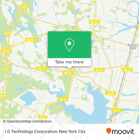 I D Technology Corporation map