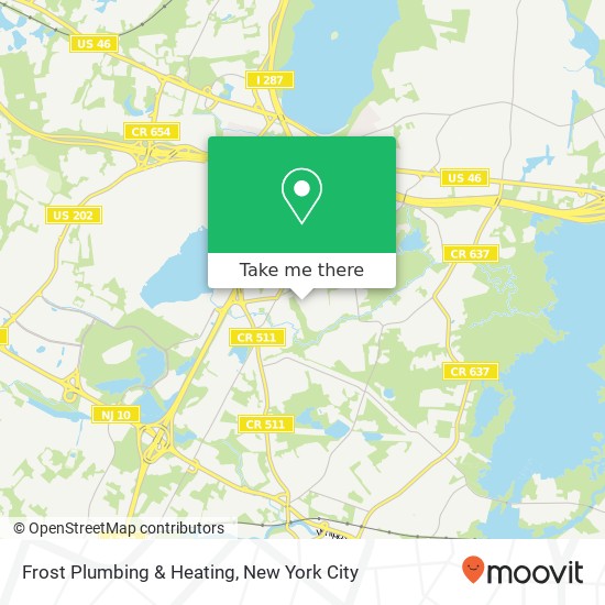 Frost Plumbing & Heating map