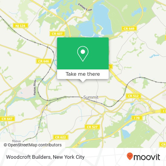 Woodcroft Builders map