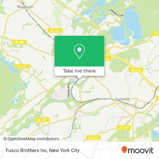 Fusco Brothers Inc map