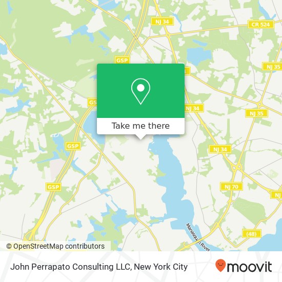 John Perrapato Consulting LLC map