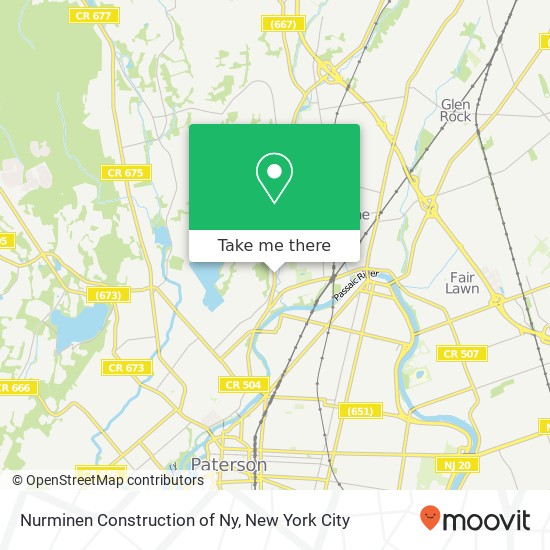 Nurminen Construction of Ny map