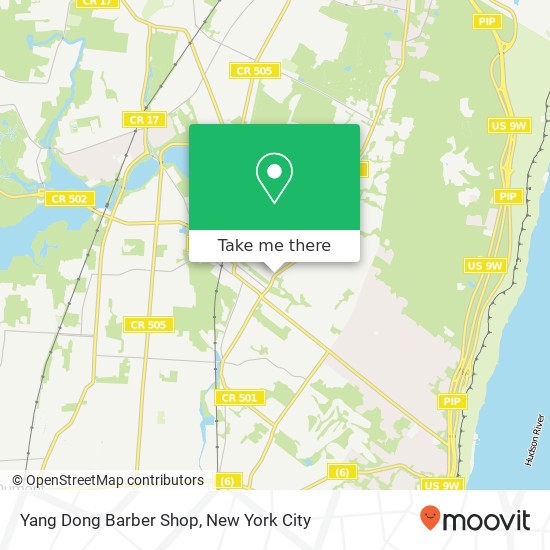 Mapa de Yang Dong Barber Shop