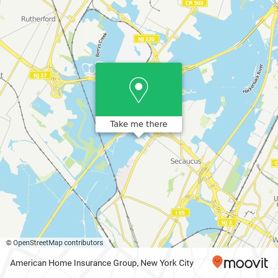 American Home Insurance Group map