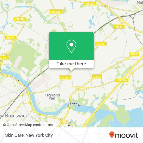 Skin Care map