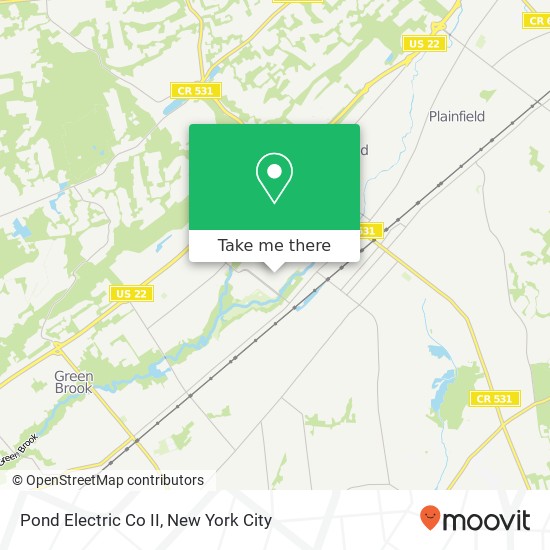 Mapa de Pond Electric Co II