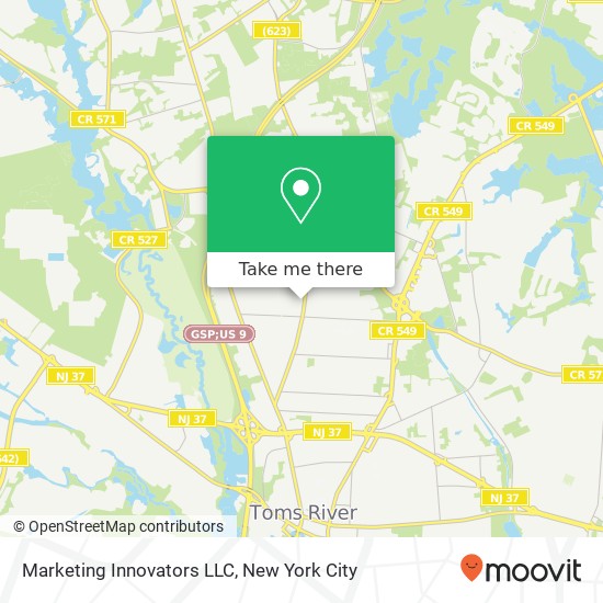 Marketing Innovators LLC map