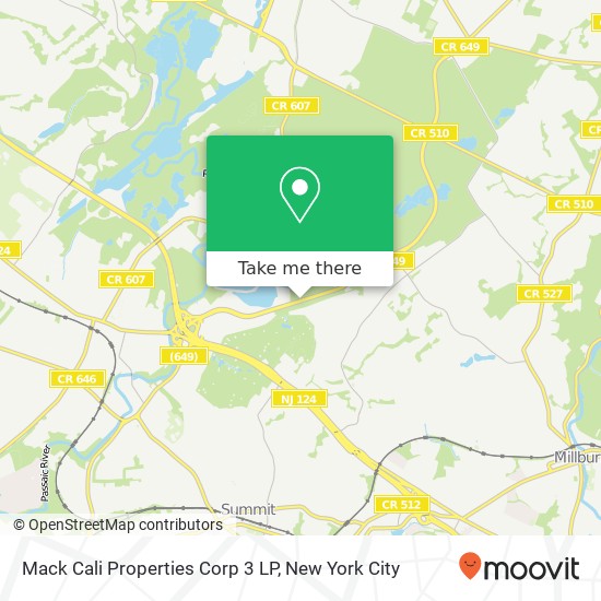 Mack Cali Properties Corp 3 LP map