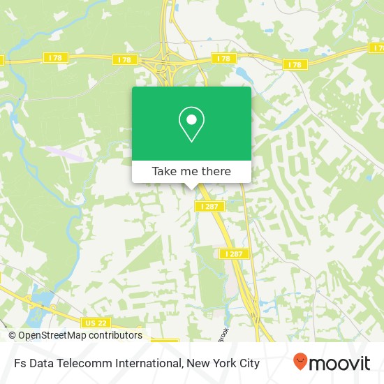 Fs Data Telecomm International map