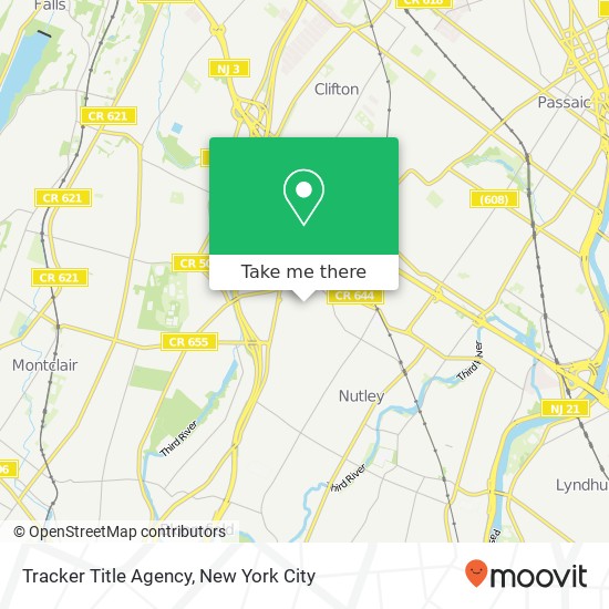 Mapa de Tracker Title Agency