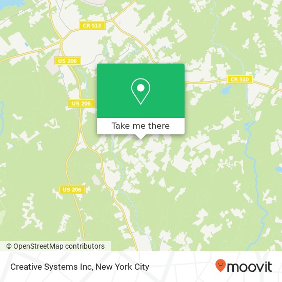 Mapa de Creative Systems Inc