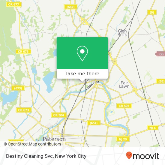 Destiny Cleaning Svc map