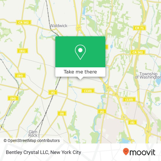 Bentley Crystal LLC map