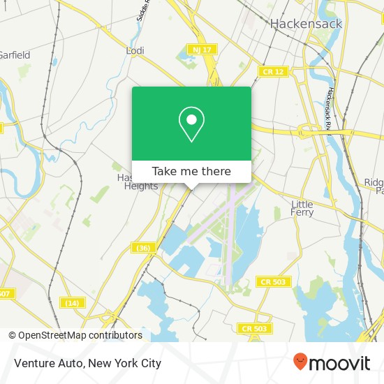 Venture Auto map