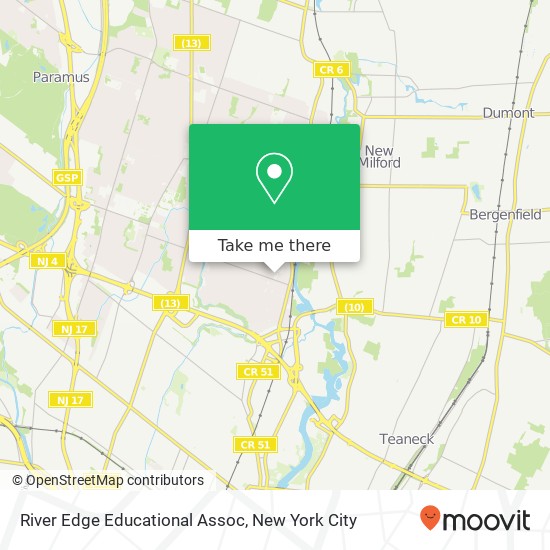 Mapa de River Edge Educational Assoc