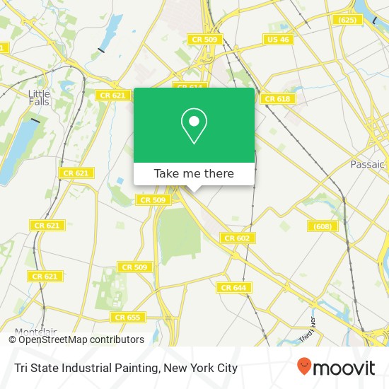 Tri State Industrial Painting map