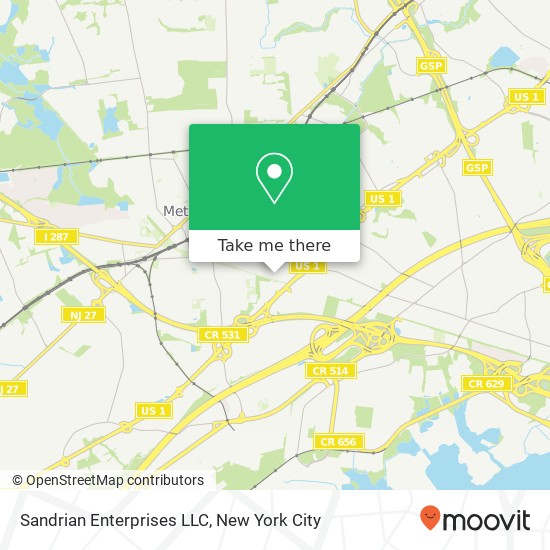 Sandrian Enterprises LLC map