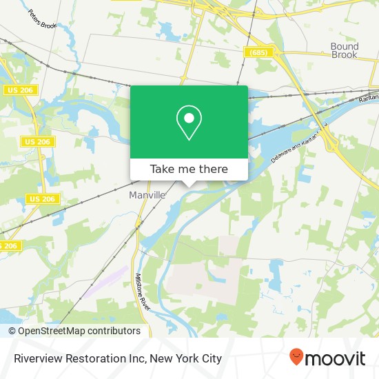 Riverview Restoration Inc map