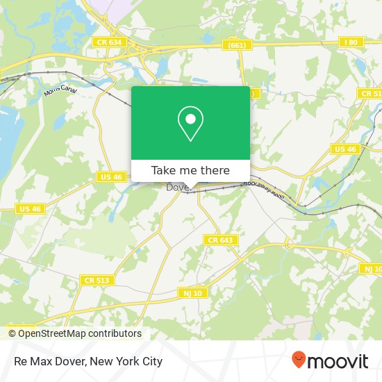 Mapa de Re Max Dover