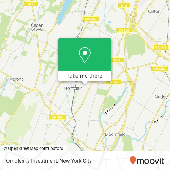 Mapa de Omolesky Investment