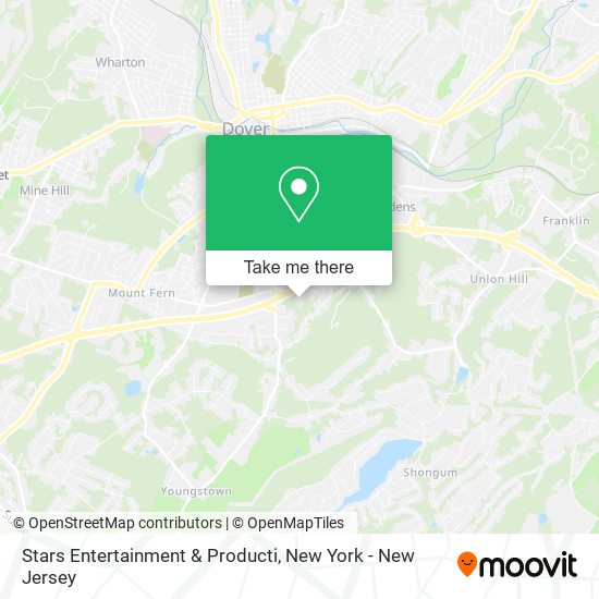 Stars Entertainment & Producti map