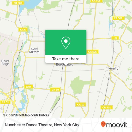 Nunnbetter Dance Theatre map