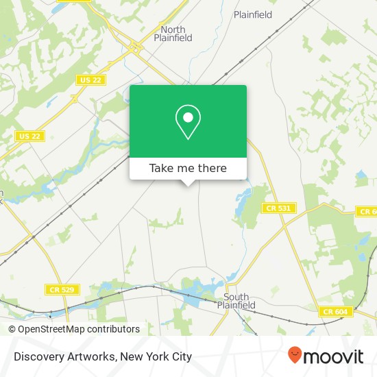 Discovery Artworks map