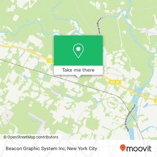 Beacon Graphic System Inc map