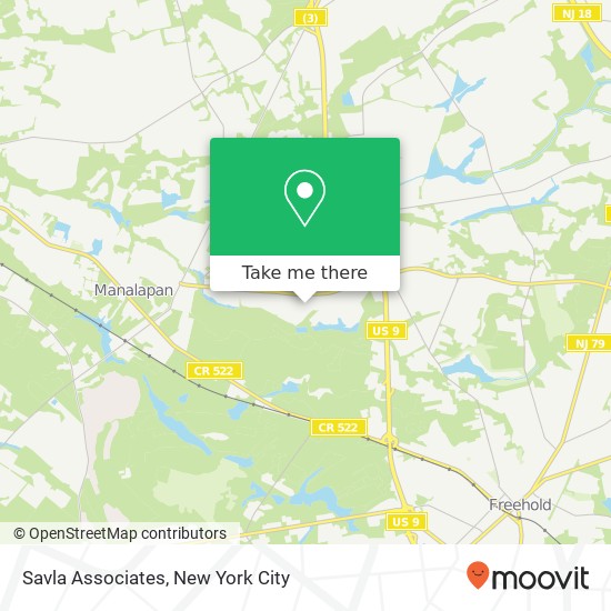 Mapa de Savla Associates