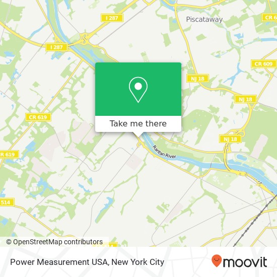 Power Measurement USA map