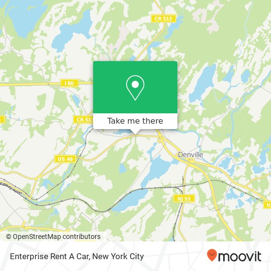 Mapa de Enterprise Rent A Car