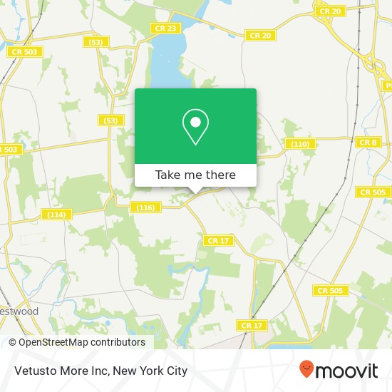 Mapa de Vetusto More Inc