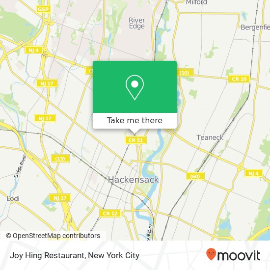 Joy Hing Restaurant map