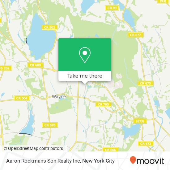 Aaron Rockmans Son Realty Inc map