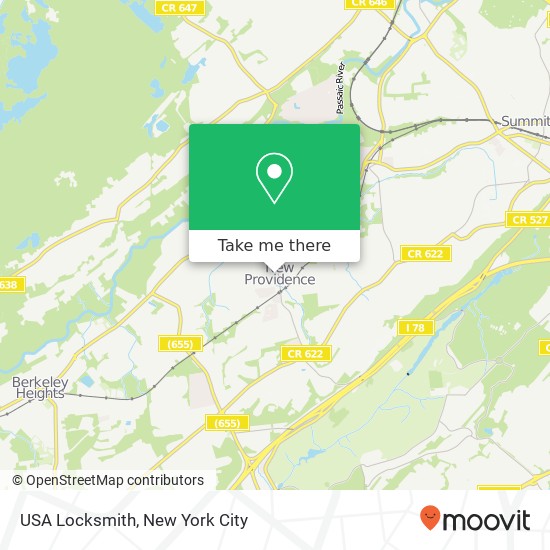 Mapa de USA Locksmith