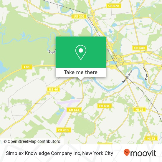Simplex Knowledge Company Inc map