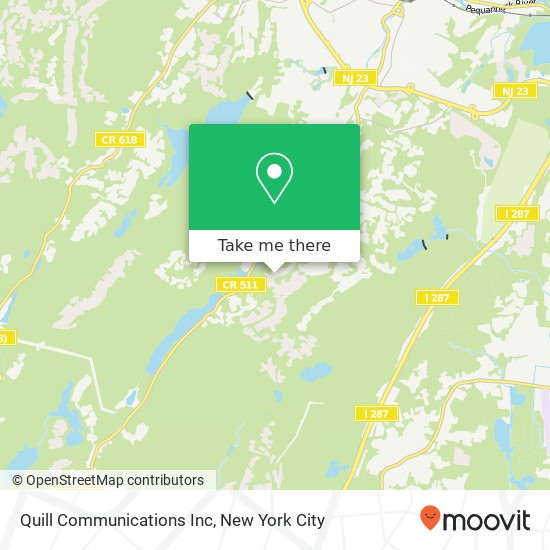 Mapa de Quill Communications Inc