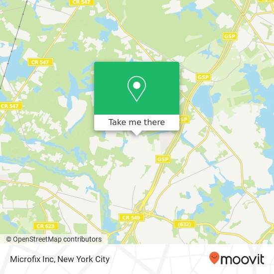 Microfix Inc map