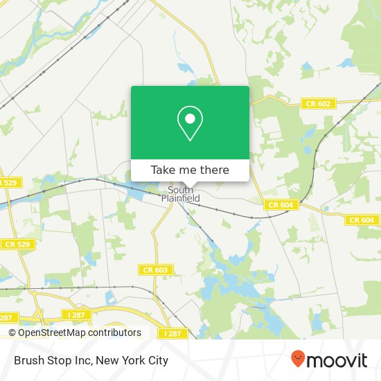 Brush Stop Inc map