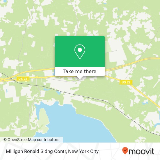 Milligan Ronald Sidng Contr map