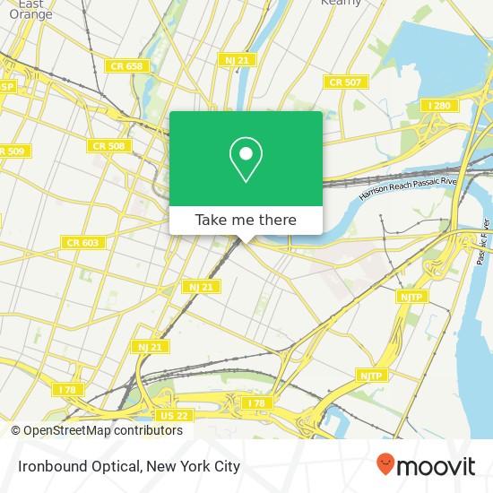 Mapa de Ironbound Optical