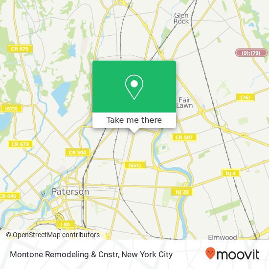 Mapa de Montone Remodeling & Cnstr