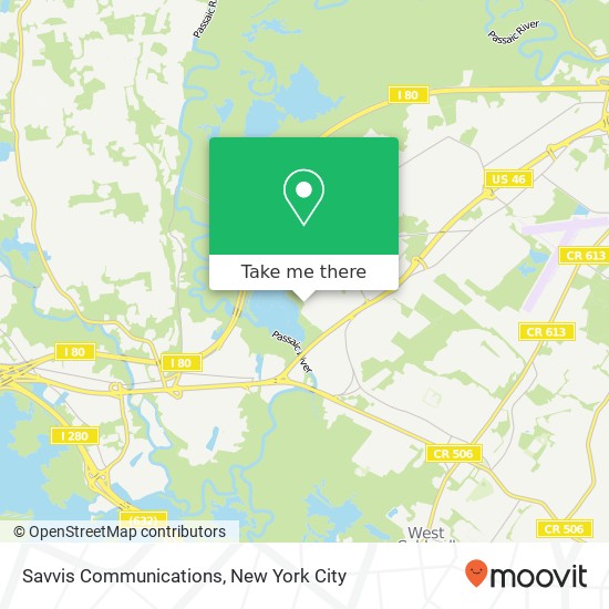 Savvis Communications map