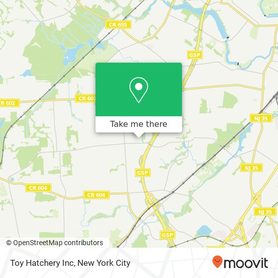 Toy Hatchery Inc map